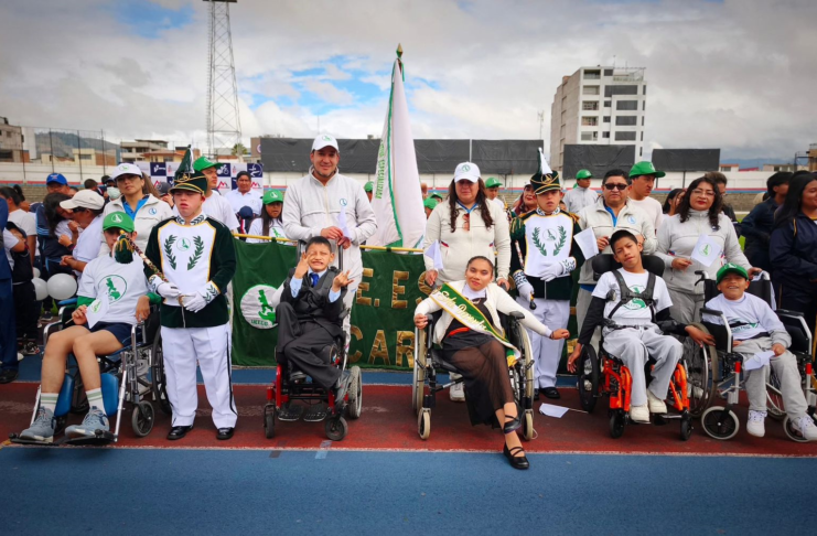 En un ambiente cargado de emoción y alegría, la mañana del lunes 12 de mayo, se inauguraron oficialmente los II Juegos Deportivos Inclusivos Chimborazo 2025, en el Estadio Olímpico de Riobamba.