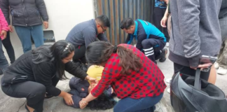 Un grave accidente de tránsito se registró en la intersección de las calles 12 de Octubre y Francia, en Riobamba, el 23 de mayo donde una adolescente resultó herida luego de ser impactada por un vehículo que, tras el choque, se dio a la fuga