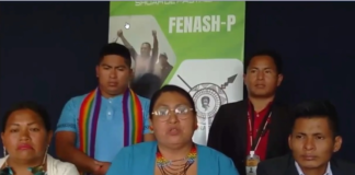 La Federación de la Nacionalidad Shuar de Pastaza (FENASH) expresó su enérgico rechazo a los comentarios emitidos por el comunicador Jefferson Santos, del canal Portada TV, en contra de la vicealcaldesa de Pastaza, Jenny Moncayo, reelecta en el cargo el pasado 14 de mayo.