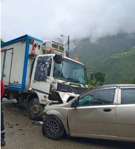 La tranquilidad del sector de Hierba Buena, en el cantón Colta, se vio interrumpida la mañana del 17 de mayo por una tragedia en la carretera.