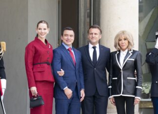 El presidente de Ecuador, Daniel Noboa, concluyó su gira internacional con una visita oficial a Francia, última escala de un recorrido que incluyó seis países.