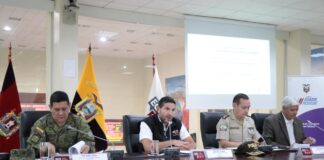 Con motivo del feriado por la Batalla de Pichincha y la posesión del presidente Daniel Noboa, el ECU 911 y varias entidades del Estado anunciaron este jueves 22 de mayo un plan conjunto de seguridad y prevención que se ejecutará desde el mediodía de hoy hasta las 06:00 del lunes 26 de mayo.