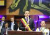 En su primer discurso como Presidente de la República para el período 2025-2029, Daniel Noboa Azín destacó la importancia de la cooperación entre el Ejecutivo y el Legislativo como pilar fundamental para alcanzar la estabilidad y el desarrollo del Ecuador.
