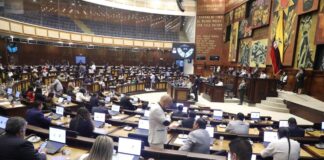 En una sesión plenaria llevada a cabo este viernes, la Asamblea Nacional tramitó en primer debate el proyecto de Ley Orgánica de Solidaridad Nacional, remitido con carácter económico urgente por el presidente de la República, Daniel Noboa Azín. La normativa busca frenar el avance de las economías criminales en el país y fortalecer la capacidad operativa del Estado frente al conflicto armado interno.