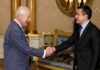 El presidente de Ecuador, Daniel Noboa, y la primera dama, Lavinia Valbonesi, fueron recibidos este martes por el rey Carlos III en el Palacio de Buckingham, como parte de la agenda oficial de la gira internacional del mandatario ecuatoriano.