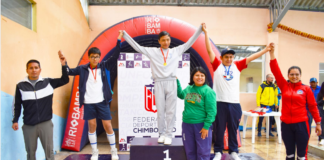 Clausura de los juegos inclusivos en Chimborazo