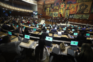 El 7 de junio, la Asamblea Nacional aprobó, con 84 votos a favor y 46 en contra, la Ley de Solidaridad Nacional. Esta normativa, impulsada con carácter de urgencia por el Ejecutivo, tiene como objetivo abordar de manera integral las profundas consecuencias del conflicto armado interno y la expansión de las economías criminales asociadas a él.