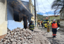 La mañana del domingo 1 de junio, una fuerte explosión sacudió la tranquilidad de la parroquia San Luis, al noreste de Riobamba. El siniestro, ocasionado por una fuga de gas en una vivienda del sector, dejó como saldo a una persona adulta mayor con quemaduras de consideración y obligó a una respuesta institucional para contener los daños y asistir a la familia afectada.