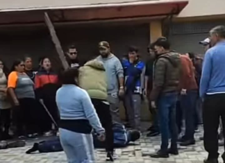 La mañana del 12 de junio, en el sector del Bypass en Riobamba, un presunto delincuente fue sorprendido intentando cometer un robo. La reacción de los vecinos no se hizo esperar: lo interceptaron, lo golpearon y lo retuvieron hasta que llegó la Policía Nacional.