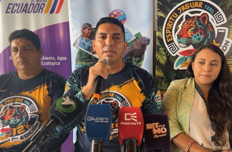 El próximo 21 de junio, la parroquia de Veracruz será el escenario de la primera edición de la carrera “Espíritu Jaguar Trail”, una competencia deportiva de 12 kilómetros que busca promover la conservación de la fauna amazónica en especial del jaguar y destacar los atractivos turísticos de esta región de la provincia de Pastaza.