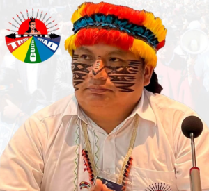 En el marco de un congreso extraordinario celebrado este sábado en la sede de Unión Base, provincia de Pastaza, la Confederación de Nacionalidades Indígenas de la Amazonía Ecuatoriana (CONFENIAE) eligió al dirigente Richard Marlon Vargas como su candidato oficial para la presidencia de la Confederación de Nacionalidades Indígenas del Ecuador (CONAIE). CONFENIAE designa a Marlon Vargas como su candidato a presidir la CONAIE