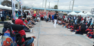Una tarde de fiesta, comunidad y alegría se vivió este 14 de junio en el barrio Bellavista, con la realización del “Bellavista Fest”, un evento organizado por el Municipio de Riobamba para celebrar la inauguración de la renovada cancha sintética del sector.