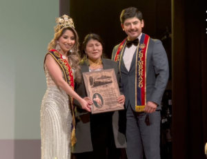 En una noche marcada por la elegancia, la gratitud y los sentimientos a flor de piel, el Teatro León fue escenario del acto de despedida de Giselle Basantes Real, Reina de la Provincia de Chimborazo 2024-2025.