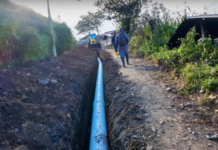 La Empresa Municipal de Agua Potable y Alcantarillado de San Miguel (EMAPA-SM) continúa ejecutando importantes trabajos de construcción de sistemas de alcantarillado sanitario, beneficiando de manera directa a los habitantes del Barrio El Chasqui y del sector del Cementerio.