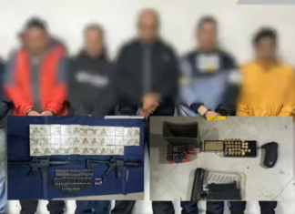Una banda delictiva dedicada a fabricar y distribuir armas y municiones en algunas provincias de Ecuador, fue desarticulada en un operativo realizado en tres provincias. La Policía informó este 13 de junio que intervinieron y allanaron ocho inmuebles en Quito, Pichincha; San Miguel, en Bolívar, y Moraspungo, en Cotopaxi.