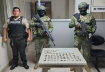 En una acción conjunta entre la Policía Nacional y autoridades locales, se ejecutó un operativo este martes tras una alerta ciudadana que advertía sobre un presunto intento de sicariato. La denuncia señalaba que una pareja un hombre de nacionalidad venezolana y una mujer ecuatoriana podría estar en peligro inminente.