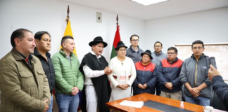 Las provincias de Tungurahua y Cotopaxi han dado un paso decisivo hacia la cooperación interinstitucional. Este martes 24 de junio, los prefectos Manuel Caizabanda y Lourdes Tibán sostuvieron una reunión en Ambato con un objetivo claro: unir esfuerzos para concretar la construcción de una represa en la microcuenca del río Nagsiche.