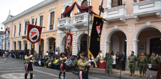 En un acto que combinó civismo, historia y reconocimiento institucional, el Gobierno Autónomo Descentralizado de Riobamba conmemoró el 9 de junio el aniversario de la Revolución Liberal, ocurrida el 5 de junio de 1895, con una ceremonia cívico-militar que contó con amplia participación ciudadana.