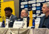 Isaac Álvarez, presidente albo, presentó al brasileño Tiago Nunes como nuevo director técnico, este 12 de junio. “La hinchada espera un equipo protagonista”, advirtió el directivo; “vengo a dejar huella”, replicó el entrenador de 45 años, consciente de que su contrato no se firmó para sostener lo hecho, sino para elevar el listón de un bicampeón, que sueña con el primer tricampeonato de su historia.