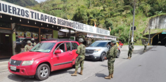 En el marco de las acciones destinadas a fortalecer la seguridad ciudadana, soldados del Ejército ecuatoriano realizaron patrullajes y operativos militares de control en los cantones: Baños de Agua Santa y Quero, en Tungurahua.