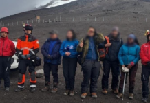 Ocho montañistas, cuatro hombres y cuatro mujeres fueron localizados y rescatados el 8 de junio en el Parque Nacional Cotopaxi, luego de extraviarse durante el descenso desde la cumbre del volcán. La operación fue coordinada por el ECU 911 tras una llamada de emergencia recibida a las 12H34.
