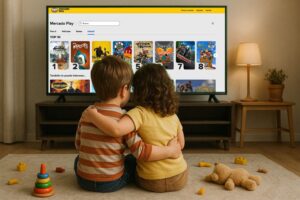Palomitas, dulces y mucha diversión: así se construye el plan ideal para celebrar con los más pequeños del hogar. Con Mercado Play de Mercado Libre puedes disfrutar de películas y series desde tu tablet, celular o Smart TV, sin pagar un centavo y sin suscripciones.