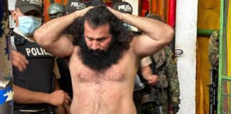 Adolfo Macías Villamar, alias ‘Fito’, uno de los delincuentes más buscados del país y líder del grupo criminal Los Choneros, fue capturado este miércoles en la provincia de Manabí, tras permanecer prófugo durante 503 días.