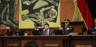 El presidente de la Asamblea Nacional, Niels Olsen, recibió este jueves un fallo favorable por parte del juez Santiago Altamirano, quien desestimó la acción de protección presentada por legisladores de la Revolución Ciudadana (RC) y el movimiento RETO.