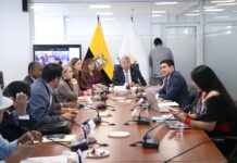La Comisión del Derecho al Trabajo y la Seguridad Social, liderada por el legislador Ecknner Recalde, conoció este miércoles las observaciones formuladas por el presidente de la República, Daniel Noboa Azín, al Proyecto de Ley Orgánica Reformatoria al Código del Trabajo para Dignificar el Trabajo del Hogar.