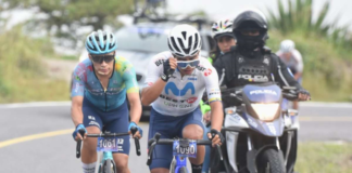 Richard Huera, ciclista ecuatoriano, fue embestido por un vehículo mientras entrenaba en la vía. El accidente ocurrió en horas de la mañana del 30 de junio, durante su entrenamiento rutinario. Huera fue trasladado de inmediato a una casa de salud donde se descartaron fracturas y lesiones de gravedad.