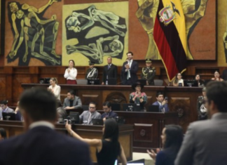El presidente de la Asamblea Nacional, Niels Olsen, anunció este 15 de julio que se desvinculó laboralmente a un segundo familiar del legislador correísta Santiago Díaz Asque, denunciado por presuntamente haber violado a una niña.