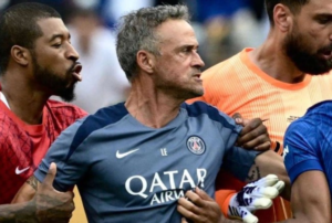 Luis Enrique protagonizó un bochornoso momento tras la final del Mundial de Clubes, el pasado domingo 13 de julio. El entrenador del Paris Saint-Germain agredió al jugador del Chelsea, Joao Pedro.