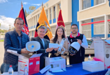 En una muestra concreta de articulación entre educación y seguridad, el ECU 911 Riobamba fortaleció este 7 de julio su red tecnológica gracias a la donación de un sistema avanzado de videovigilancia, entregado por la Unidad Educativa Santo Tomás Apóstol (STAR).