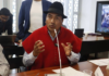La Confederación de Nacionalidades Indígenas del Ecuador (CONAIE), liderada por su presidente Leonidas Iza, participó este martes 8 de julio, en la Comisión de Derechos Colectivos, Comunitarios y la Interculturalidad de la Asamblea Nacional, en el marco del análisis del proyecto de Ley de Consulta Previa, Libre e Informada (CPLI).