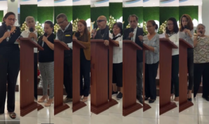 Con una emotiva tertulia literaria cargada de poesía, recuerdos y afecto, el colectivo de escritores de la provincia de Pastaza rindió homenaje póstumo a Alonso Flores Velasco, quien falleció el miércoles 23 de julio en Quito, a los 91 años de edad. El acto se convirtió en una sentida despedida para quien fue reconocido como el “Juglar de la Amazonía”.