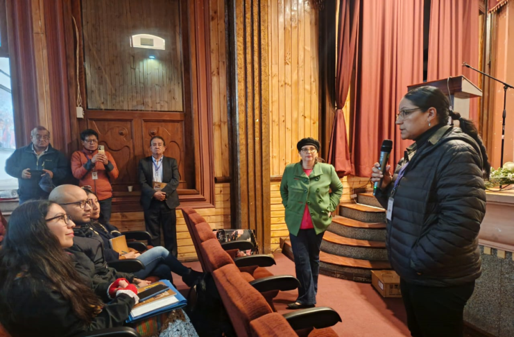 Este viernes, el Instituto Nacional de Patrimonio Cultural (INPC) desarrolló una jornada de capacitación dirigida a funcionarios técnicos de los Gobiernos Autónomos Descentralizados (GAD) de Chimborazo, Tungurahua, Cotopaxi y Pastaza, así como a representantes del Museo de Riobamba y del Ministerio de Desarrollo Urbano y Vivienda (MIDUVI).