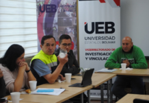 En un esfuerzo interinstitucional, la Universidad Estatal de Bolívar (UEB) lideró una reunión estratégica con la Secretaría de Educación Superior, Ciencia, Tecnología e Innovación (SENESCYT), el Instituto Carlos Cisneros de Riobamba, el Cuerpo de Bomberos de Guaranda.