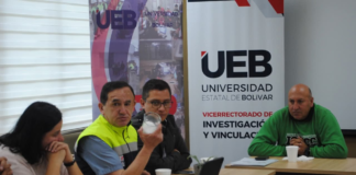 En un esfuerzo interinstitucional, la Universidad Estatal de Bolívar (UEB) lideró una reunión estratégica con la Secretaría de Educación Superior, Ciencia, Tecnología e Innovación (SENESCYT), el Instituto Carlos Cisneros de Riobamba, el Cuerpo de Bomberos de Guaranda.