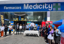 Este viernes 25 de julio, la ciudad de Riobamba fue escenario de la conmemoración del tercer aniversario de Farmacias Medicity, uno de los establecimientos que en poco tiempo se ha consolidado como referente en el servicio farmacéutico de la región.