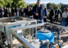 El Gobierno Nacional entregó a los habitantes del sur de Quito dos de las tres plantas potabilizadoras de agua en el parque de Nueva Aurora, este martes 15 de julio de 2025. María Luisa Cruz, ministra de Ambiente, Agua y Transición Ecológica, se mostró satisfecha con estos primeros pasos.