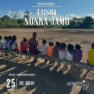 La Asociación de Estudiantes de Medicina para Proyectos e Intercambios (AEMPPI) de la Universidad Nacional de Chimborazo lleva adelante una nueva campaña solidaria destinada a brindar apoyo humanitario a la comunidad de Taisha, en la provincia de Morona Santiago.