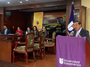 En el marco de su compromiso con la formación integral de sus estudiantes y la promoción del pensamiento crítico y creativo, la Universidad Tecnológica Indoamérica sede Latacunga llevó a cabo una serie de eventos académicos y culturales dirigidos a potenciar el desarrollo personal y profesional de la comunidad universitaria, en conmemoración de los 40 años de vida institucional de nuestra casa de estudios.
