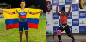 Pedro Benalcázar y Jessica Palacios llevarán la bandera del Ecuador en los Panamericanos