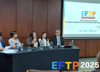 En Ecuador, más de 350.000 estudiantes se forman actualmente en Educación y Formación Técnica y Profesional (EFTP) en los niveles secundario y superior, según datos de la UNESCO 2023.