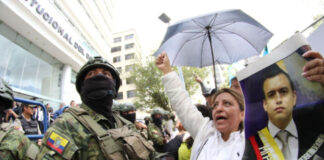 La Oficina del Alto Comisionado de las Naciones Unidas para los Derechos Humanos, junto con Human Rights Watch, condenó enérgicamente los ataques contra la Corte Constitucional del Ecuador, luego de la marcha promovida este martes contra ese órgano del Estado.