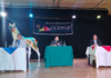 El Teatro Alfonso Chávez Jara fue escenario del debate este 14 de agosto, entre Boris Heredia (Lista 1, Transformación Cultural) y Juan Carlos Huaraca (Lista 2, Chimborazo por la Cultura), candidatos a la dirección de la Casa de la Cultura Ecuatoriana, Núcleo Chimborazo, quienes presentaron sus propuestas ante artistas, gestores y público en general.