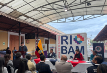En la Plaza Arena de Riobamba se llevó a cabo el lanzamiento oficial de la agenda conmemorativa por el 11 de septiembre de 1830, fecha histórica que recuerda la aprobación de la primera Constitución del Ecuador y el nacimiento de la República.