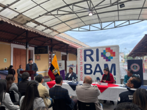En la Plaza Arena de Riobamba se llevó a cabo el lanzamiento oficial de la agenda conmemorativa por el 11 de septiembre de 1830, fecha histórica que recuerda la aprobación de la primera Constitución del Ecuador y el nacimiento de la República.