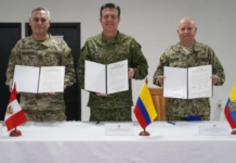 El 6 de agosto de 2025, se reunieron los comandantes de las Fuerzas Militares de Colombia, de las Fuerzas Armadas de Ecuador y Fuerzas Armadas del Perú. El objetivo fue reafirmar el compromiso de cooperación y fortalecer las condiciones de seguridad en la triple frontera, en el marco de la denominada Tripartita de Inteligencia Militar, según señalaron las Fuerzas Armadas del Ecuador.