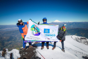 Se vivió una jornada de orgullo y emoción con motivo de la reciente inclusión del Volcán Tungurahua en la Red Mundial de Geoparques de la UNESCO.